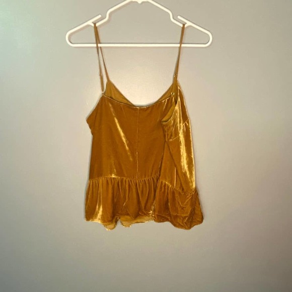𝅺J Crew Velour / Crushed Velvet Top Size 12P - Picture 7 of 7